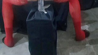 Crossdresser Fucking Dildo 05