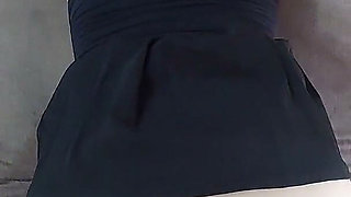 My Stepsister Wasn't Wearing Anything Under Her Miniskirt on Purpose, and Her Irresistible Ass Was Too Tempting