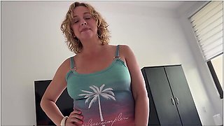 Work Trip Affair With Hot Blonde Stepmom - Alex Adams And Brianna Beach