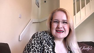 Becky Seduces with Mature Solo Lingerie Passion