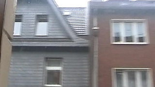 Pretty German blonde rides dick in the bedroom