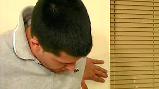 Cute French Babe Banged in Locker Room