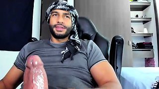 Amateur gay solo masturbation video