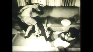 Big Tits MILF Threesome Punishment Spanking Tied Up Vintage HD