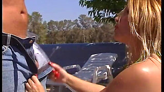 Pool Sex on Vacation