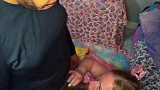 Throat Goblin 88 Screaming Horny Tiny Woman Fucked Doggy Style Messy Blowjob