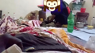 I Was Cooking and the Guy Masturbated Behind My Back. Indian Desi Boy and Mummy