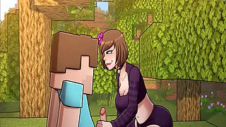 Gas station, fairy tail, hornycraft