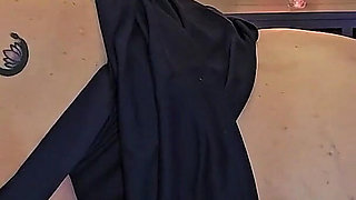 First Footjob Cumshot Ever for This 68 Year Old PAWG GILF