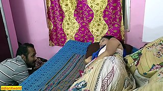 Indian Cheating Wife Fucking With Another Man But Caught! Hindi Sex