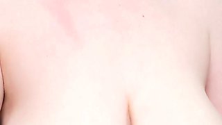 Great Big Boobs On Masturbating Redhead