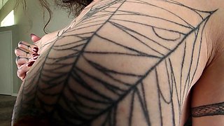 GROOBYVR Spiderweb Tattoo Trans VR