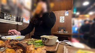 100% authentic Japanese peeping tom captures alluring big butt of naughty 28-year-old gelato shop worker in homemade movie.