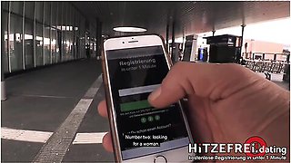 Naughty Outdoor Sex On Abandoned Place With Hot Brunette Babe