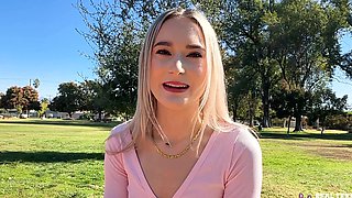 Beautiful long-haired Thea Summers gives a great blowjob and rides like a cowgirl.