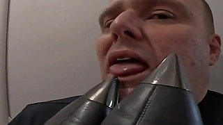 I guess I'll need more slaves, these boots need lots and lots of kissing