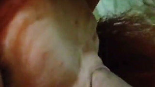 Redhead Thirsty for Cum Sucks My Cock While Her Parents Are in the Kitchen (they Discover Us)