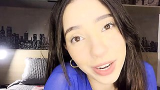 Latin Teen Babe Plays with Sex Toy on Webcam - Part 1