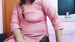 Desi village schoolgirl Shraddha Pandey taboo sex with stepbrother in Hindi - Blowjob, Doggy Style, Moaning
