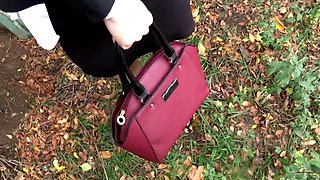 Blonde Russian Teen Madison Lush Gets Her Small Tits Pounded Hard In Outdoor Blowjob Before Cumshot