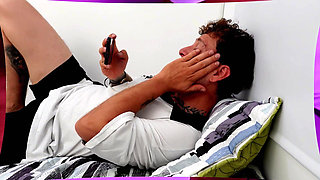 Gamer Boy Gets a Deepthroated Blowjob From His Nurse Who Came to Relieve Him
