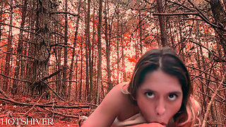 Real Sex in the Forest at the End of the Day