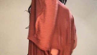 Pale amateur teen brunette Lynn Love