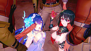 Honkai Impact - Seele Vollerei BBC Rough Sex - 3D Hentai Animations