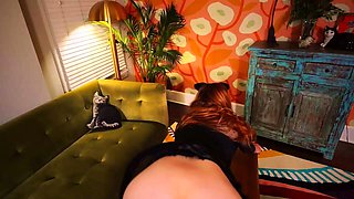 Olive Wood – Purrfect Daughter Gets Heavy Petting