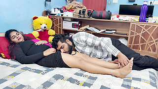 Malayali Boss Girl Feet Massage by Boy Staff