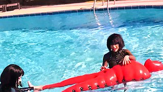 TANGENTOD Latex Pool Float Play