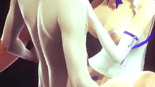 Hestia shows her lustful nature: DanMachi 3D Hentai