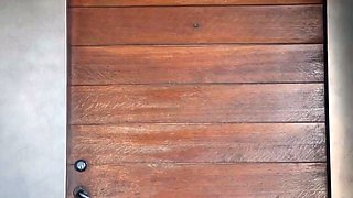 Old husband catches his young wife masturbating