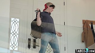 Redhead THICK mom stepmom took taboo ride