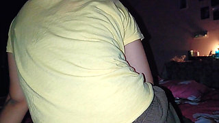 Massage on Latika Ass and Big Cock Horney Sult