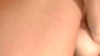 Cute pigtail brunette teen anally fucked and milked from her dude