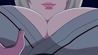 Naruto: Kunoichi Trainer - Slutty Blonde Teen Ino Yamanaka Has Risky Sex in a Restaurant. Her Little Pussy Gets Creampied