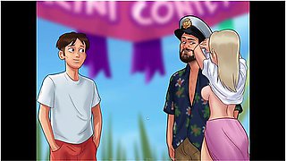 Anon Went To The Bikini Contest To See Roxxy(18+) - Summertime Saga Gameplay Part1
