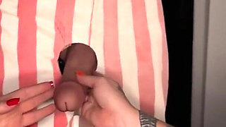 Two Busty Bbws Suck Fat Dildo