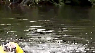 Lifejacket & Cosy Wetsuit Saves Lucy From River Disaster