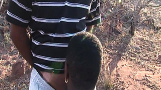 Two Insatiable African MILFs Drain Two Hard Cocks