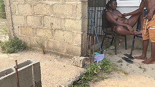 Catching Some Hard Doggy Inside the Gym House