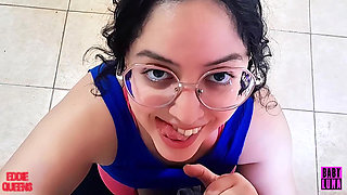 Creepy Gym Girl Obsessed with Smelling My Cock Ft Babyluna939