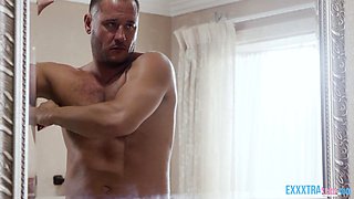 BIG COCK STEPDAD POUNDS TEEN TO MULTIPLE ORGASMS IN BATHROOM