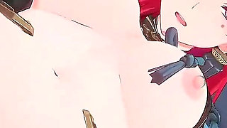 Wuthering Waves - Yinlin Gets Stuffed by Two Bbcs in Hardcore Threesome - 3D Hentai Animations