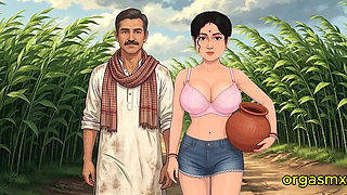 Indian Desi Asian Bhabi Ka Khet - Outdoor MILF