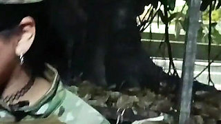 A Traffic Officer Searches My Car Trunk, and I Break His Vagina and Ejaculate on His Face Twice.