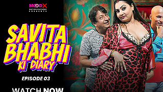 Desi Indian Bhabhi Having Threesome Sex and Anal Sex Double Penitration with His Husband and Boyfriend.