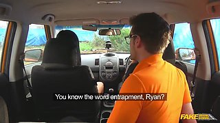 Ryan Ryder And Jasmine Jae In Bosomed Driving Instructor Having Fun With Her Students 18+