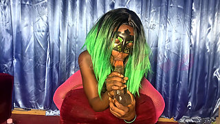 I Just Love Showing off My Juicy Pussy to My Soldier Boyfriend While Hes Serving!! Love It When I Squirt on His Face!!